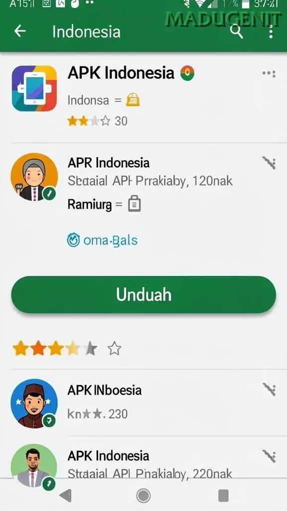 Cuplikan layar JKTPLUS — pengaturan akun