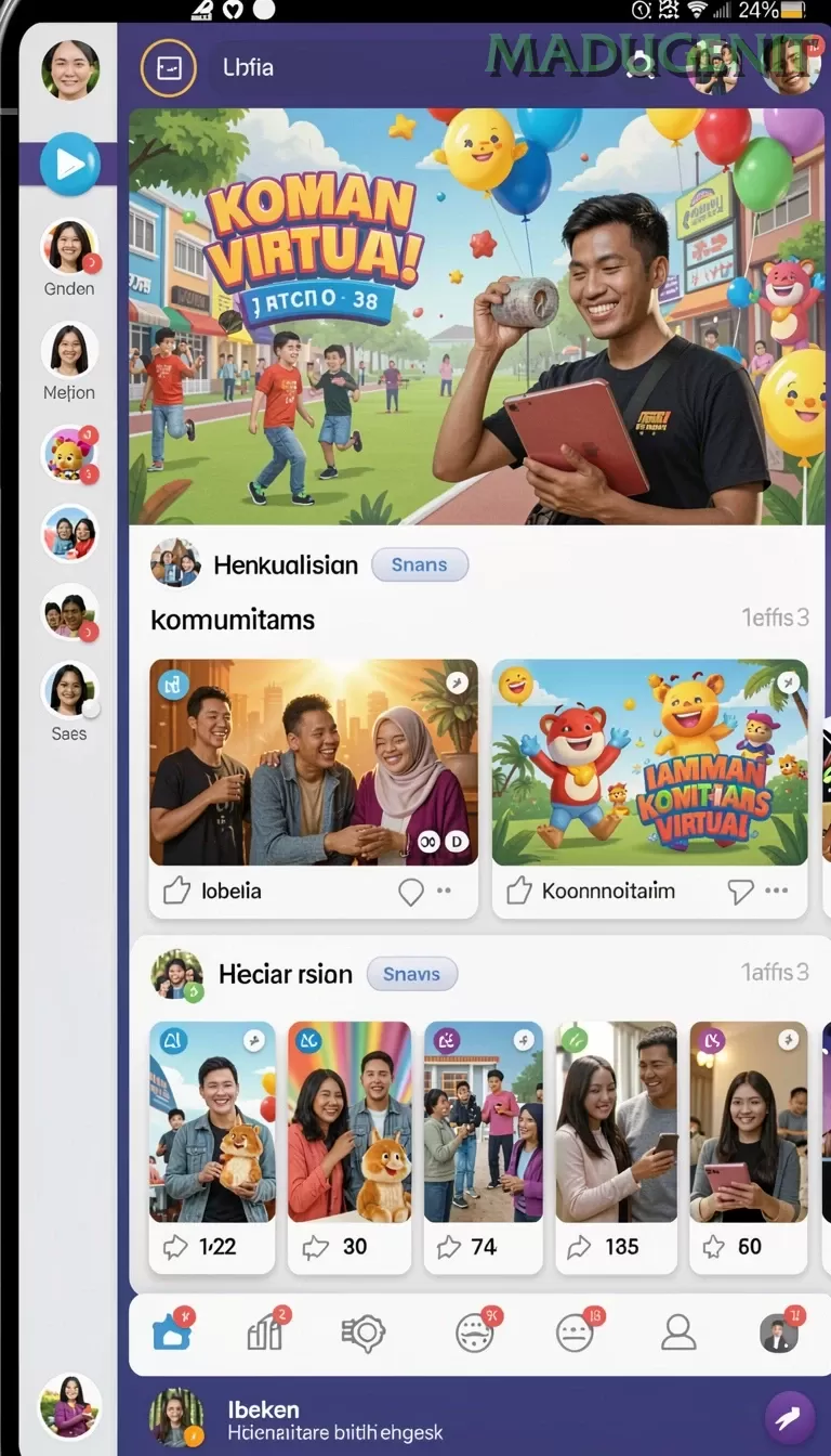 Cuplikan layar VM777 — aktivitas