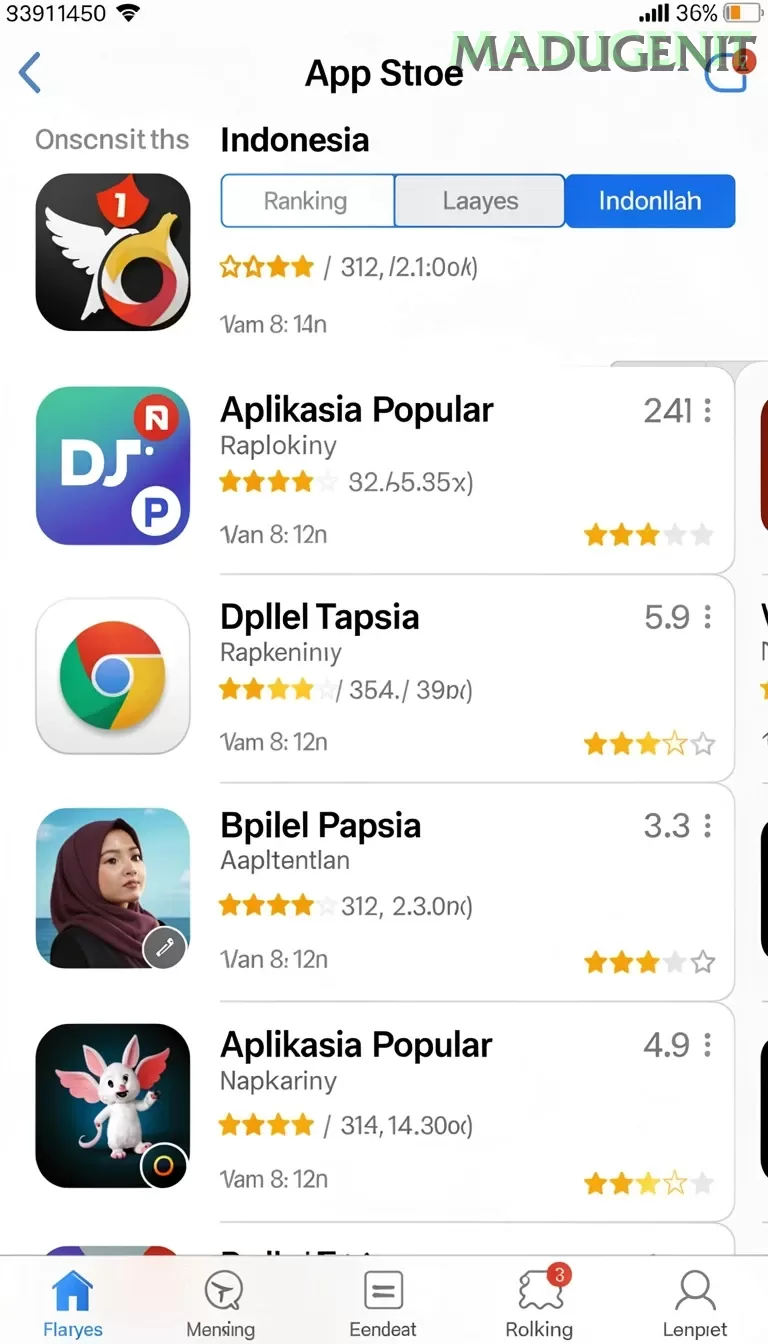 Cuplikan layar SGPSLSOT — aktivitas