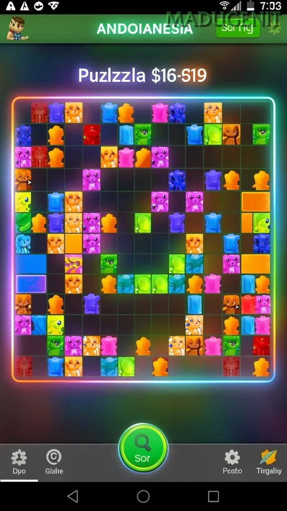 Cuplikan layar SGPSLSOT — menu navigasi